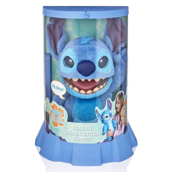 Disney Stitch Animatrónico Real FX +100 Reacciones