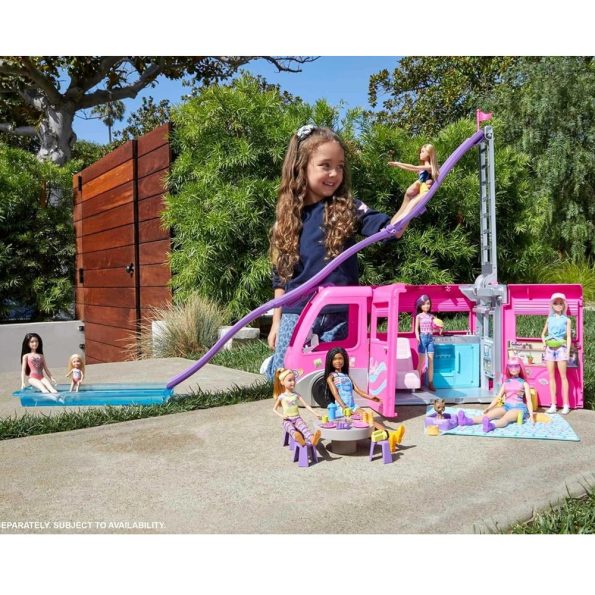 Dream Camper de Barbie +60 Piezas