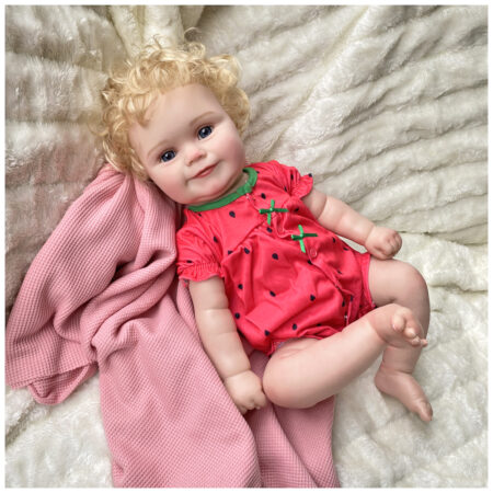 Bebe Reborn Maddy Recién Nacida Vinilo 50 cm