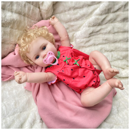 Bebe Reborn Maddy Recién Nacida Vinilo 50 cm