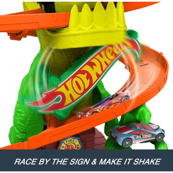 HW City T-Rex Blaze Battle