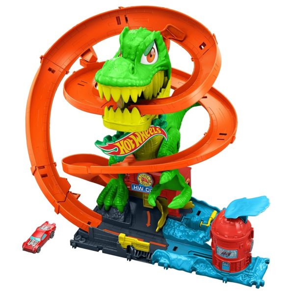 HW City T-Rex Blaze Battle