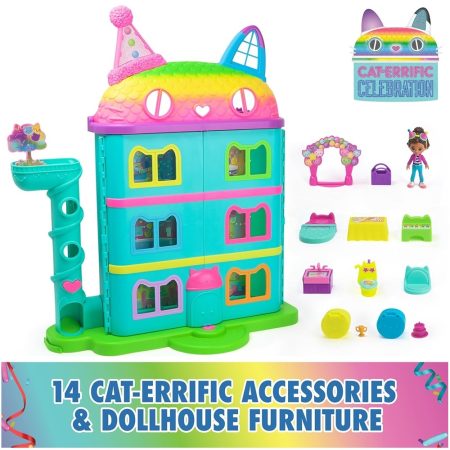 La Casa de Muñecas Festiva de Gabby