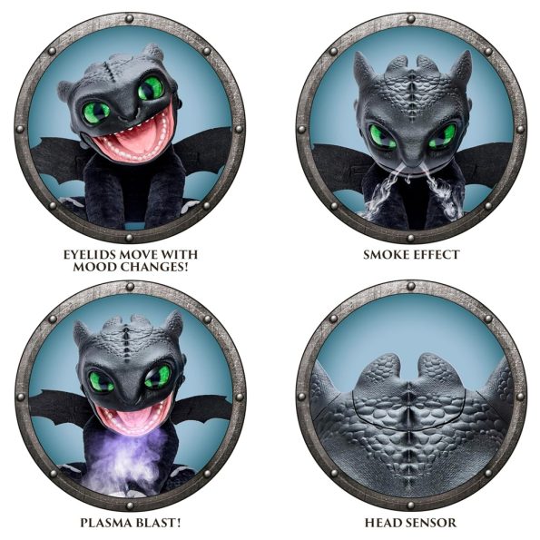 How to Train your Dragon Chimuelo Animatronico RealFX