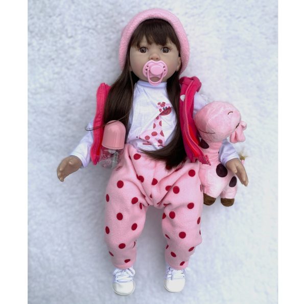 Bebe Reborn Lily Recién Nacida Vinilo 60 cm