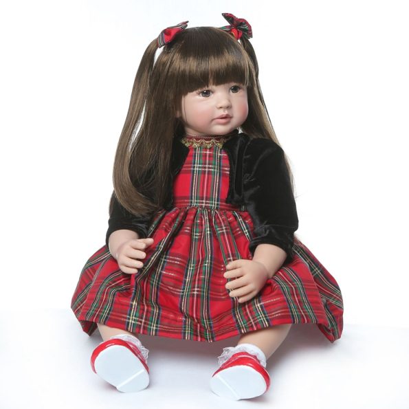 Muñeca Reborn Lily en Rojo (Algodón 60 cm)