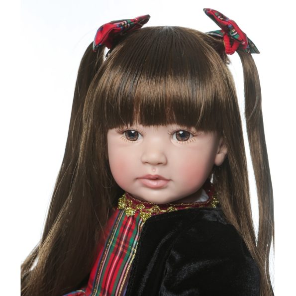Muñeca Reborn Lily en Rojo (Algodón 60 cm)