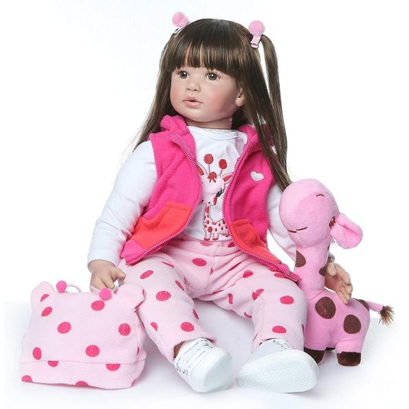 Bebe Reborn Lily Recién Nacida Vinilo 60 cm