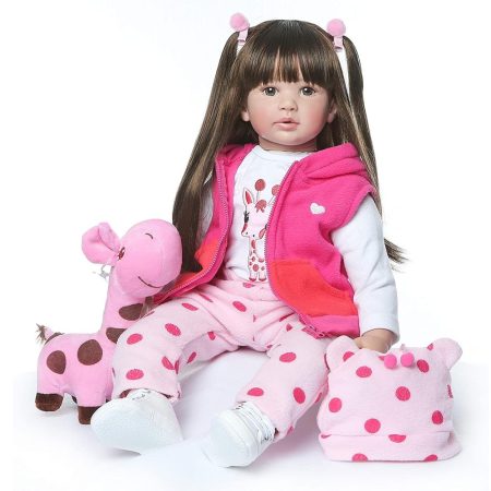Muñeca Reborn Lily en Rosa (Algodón 60 cm)