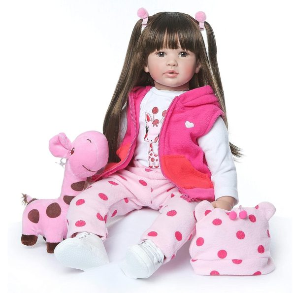 Bebe Reborn Lily Recién Nacida Vinilo 60 cm