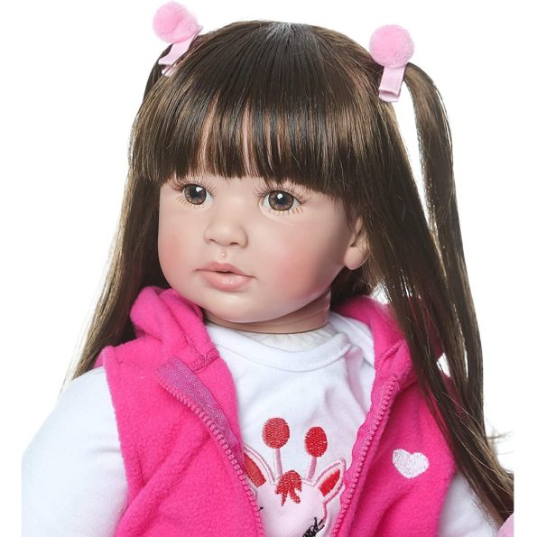 Bebe Reborn Lily Recién Nacida Vinilo 60 cm