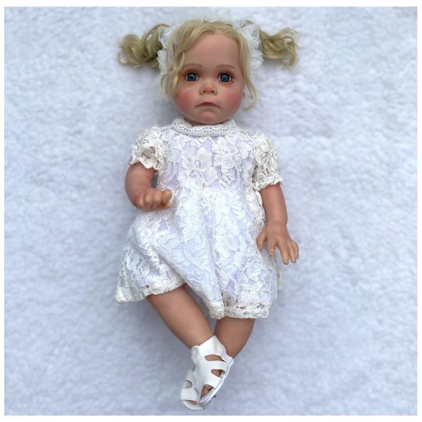 Bebe Reborn Maggie Recién Nacida Vinilo 55 cm