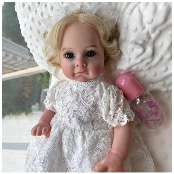 Bebe Reborn Maggie Recién Nacida Vinilo 55 cm