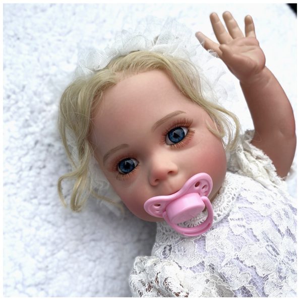 Bebe Reborn Maggie Recién Nacida Vinilo 55 cm