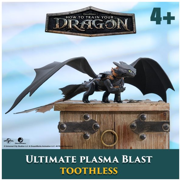 Cómo Entrenar a tu Dragón: Explosión de Plasma Chimuelo