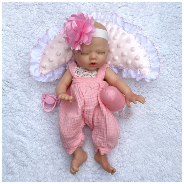 Bebé Reborn de Silicona Lucía 33 cm
