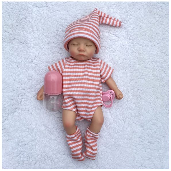 Bebé Reborn de Silicona Luna 33 cm