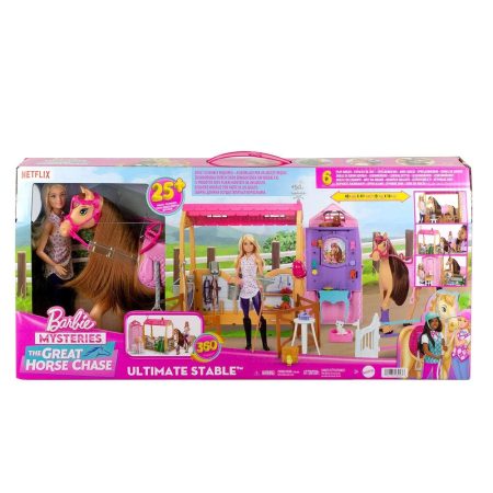 Barbie Mysteries Playset Ultimate Stable 360