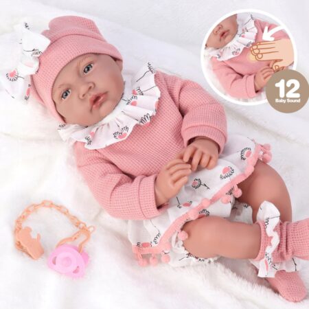 Muñeca Kiki Baby 40 cm +12 Sonidos Muñeca Kiki Baby 40 cm +12 Sonidos