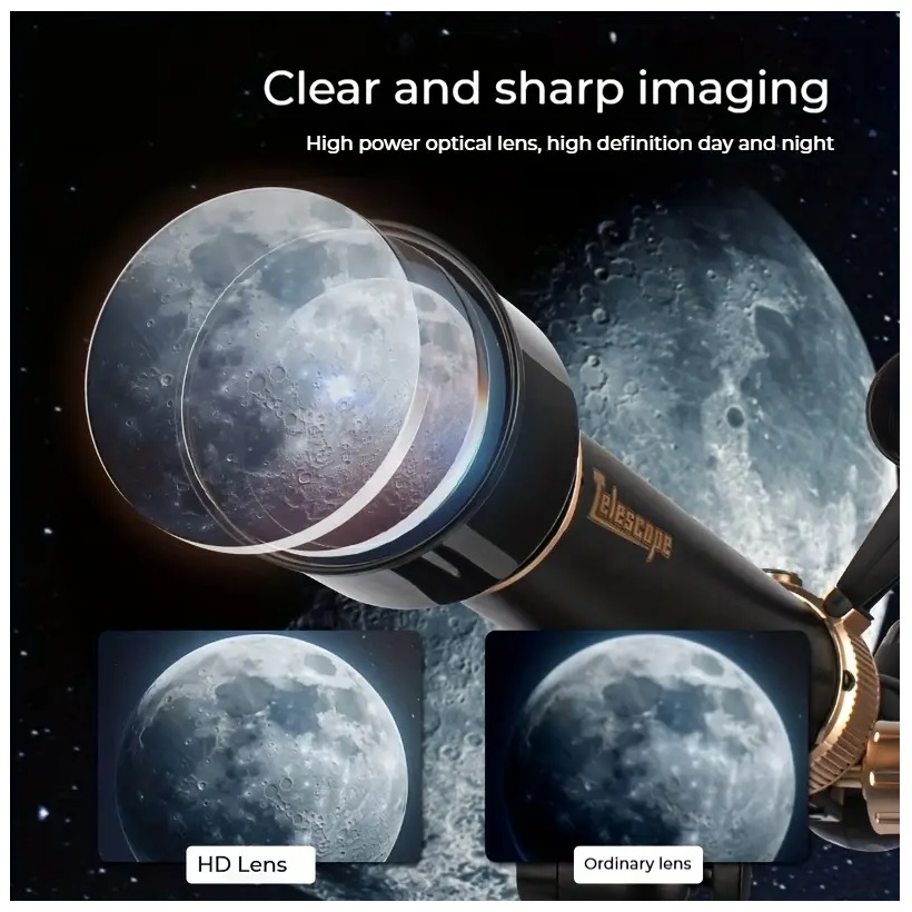 Telescopio Astronómico con Trípode y Accesorios Telescopio Astronómico con Trípode y Accesorios