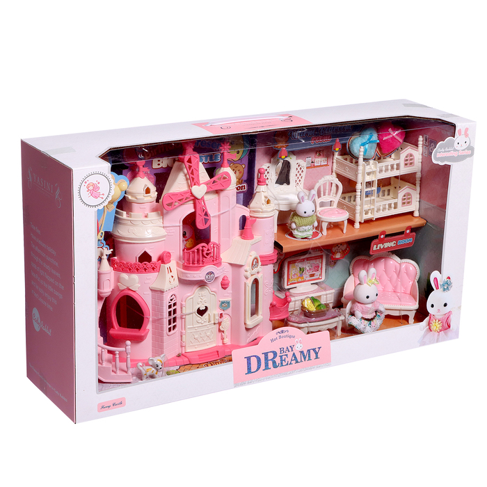 Set Castillo de Ensueño de Conejitos Ternurines Set Castillo de Ensueño de Conejitos Ternurines