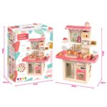Cocina Rosada con Sonidos +36 Accesorios (84cm) 688-8-cocina-rosa-portada
