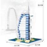 Hotel Burj al Arab – Dubai, UAE (2112pcs) 810-BURJ-AL-ARAB-PORTADA