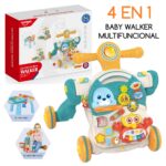 Caminador Multifuncional 4 en 1 Rosado Caminador Multifuncional 4 en 1 Celeste