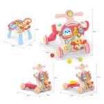 Caminador Multifuncional 4 en 1 Rosado HE0827-baby-walker-portada