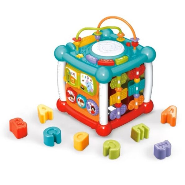Cubo Musical Interactivo 6-en-1 con Bluetooth