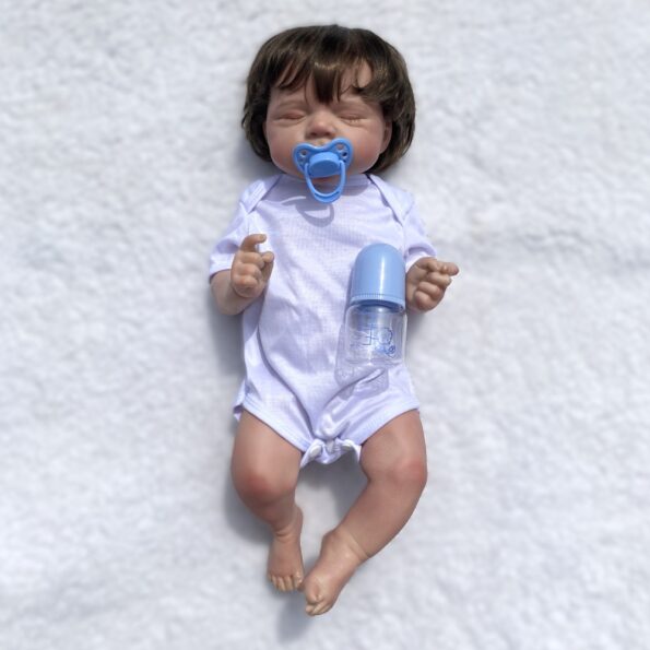 Bebe Reborn Pascal Recién Nacido Vinilo 55 cm