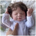 Bebe Reborn Pascal Recién Nacido Vinilo 55 cm PASCAL-BODY-BLANCO-2