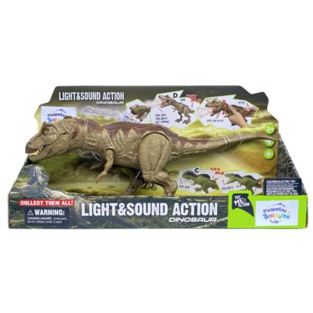 T-Rex Bota Humo, Luces y Sonidos (52 cm)