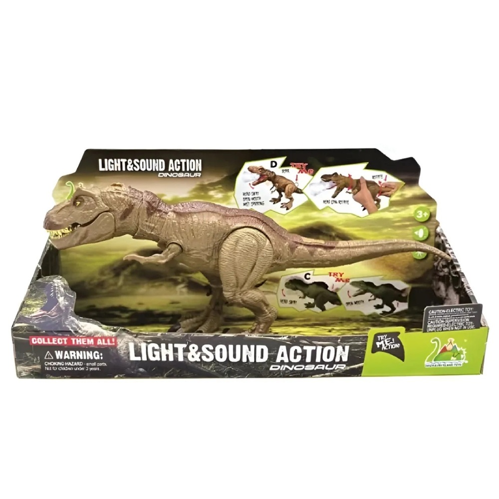 T-Rex Bota Humo, Luces y Sonidos (52 cm) T-Rex Bota Humo, Luces y Sonidos (52 cm)