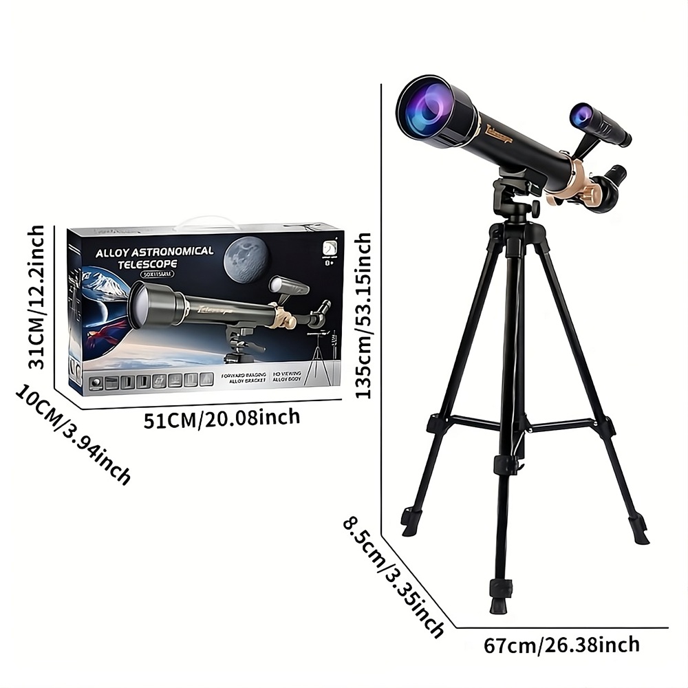 Telescopio Astronómico con Trípode y Accesorios Telescopio Astronómico con Trípode y Accesorios