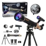 Telescopio Astronómico con Trípode y Accesorios telescopio-negro-portada-zoom