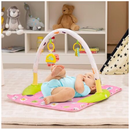 Baby Jumper Centro de Actividades 3 en 1 Rosado