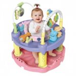 Baby Jumper Centro de Actividades 3 en 1 Rosado