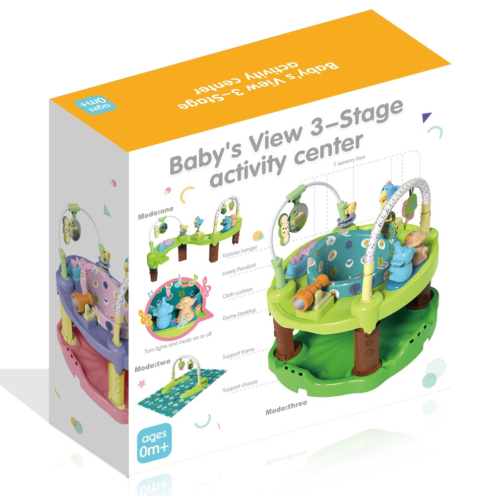 Baby Jumper Centro de Actividades 3 en 1 Verde Baby Jumper Centro de Actividades 3 en 1 Verde