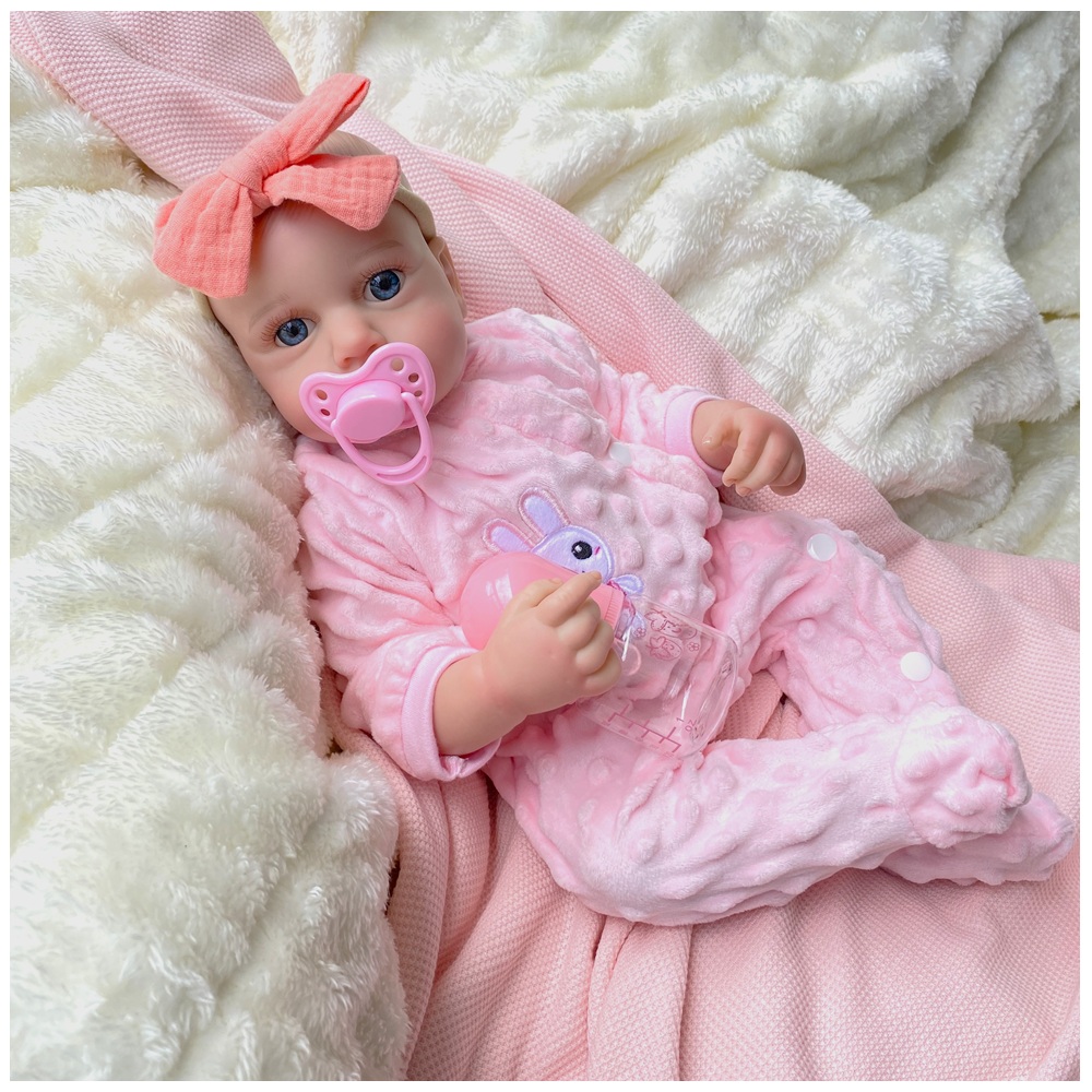 Bebe Reborn Lulú Recién Nacida Vinilo 45 cm Bebe Reborn Lulú Recién Nacida Vinilo 45 cm