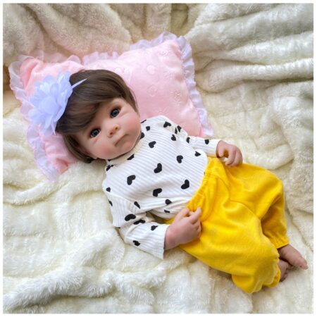 Bebe Reborn Betty Recién Nacida Vinilo 45 cm