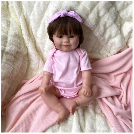 Bebe Reborn Maddy Recién Nacida Vinilo 50 cm