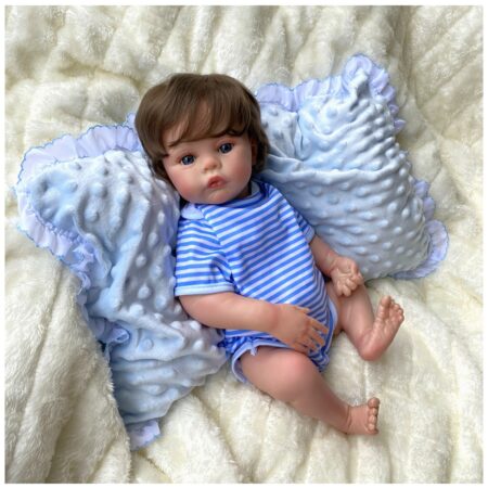 Bebe Reborn Meadow Recién Nacida Vinilo 45 cm