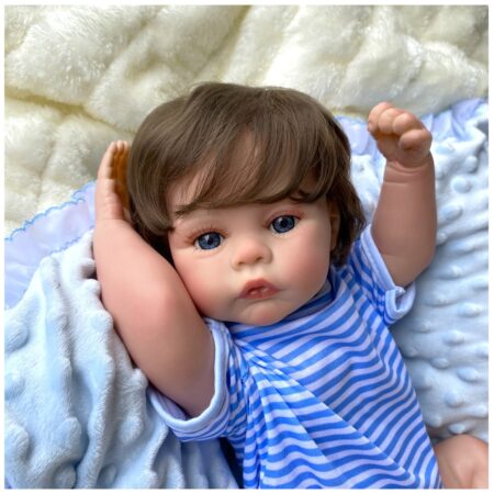 Bebe Reborn Meadow Recién Nacida Vinilo 45 cm