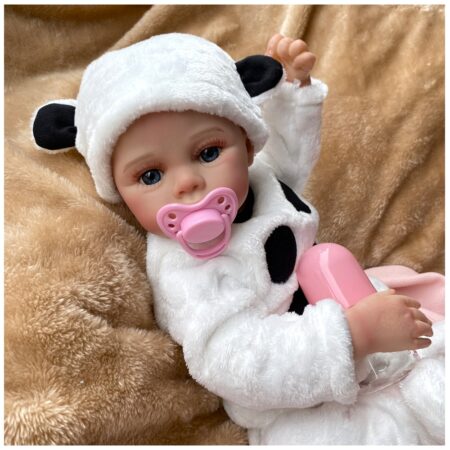 Bebe Reborn Meadow Recién Nacida Vinilo 45 cm