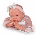 Recién Nacida Lua Bolitas con Babero 33390_33