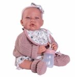 Recién Nacida Lua Bolitas con Babero