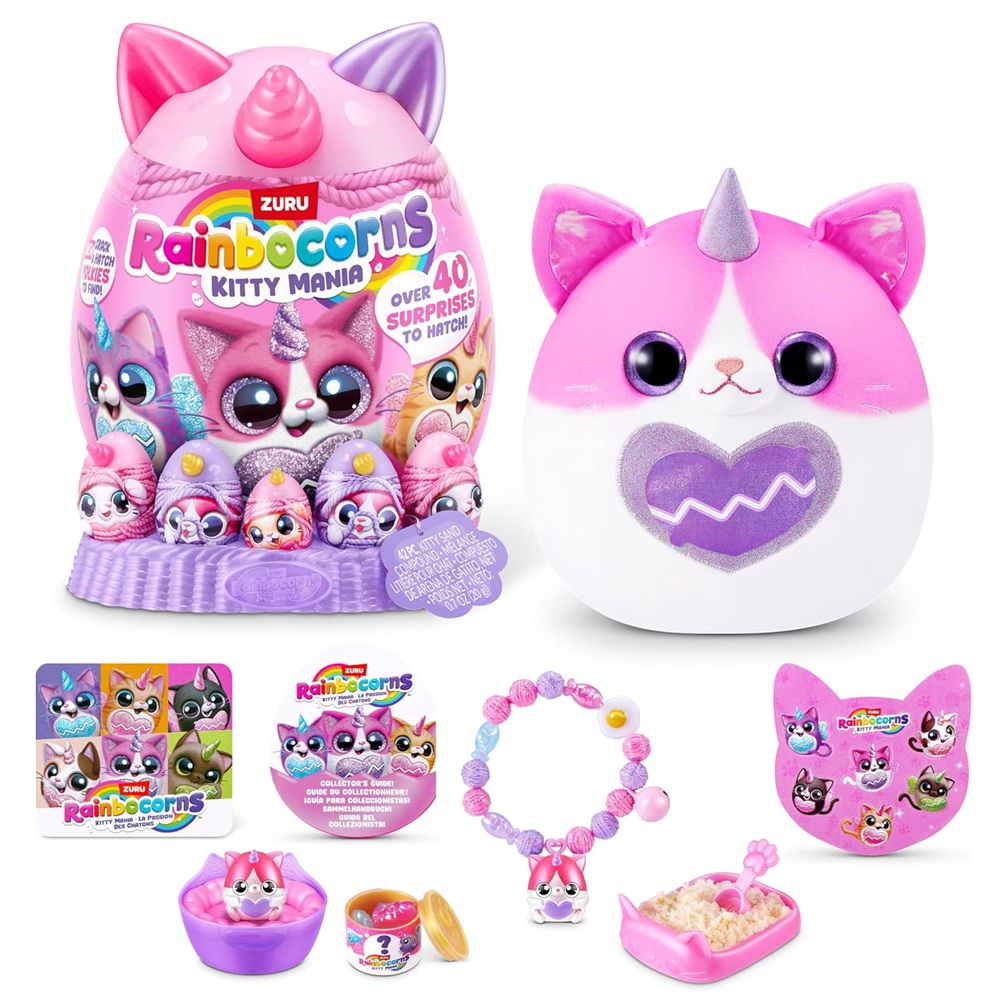 Rainbocorns Kitty Mania Surprise Mania +40 Sorpresas Rainbocorns Kitty Mania Surprise Mania +40 Sorpresas