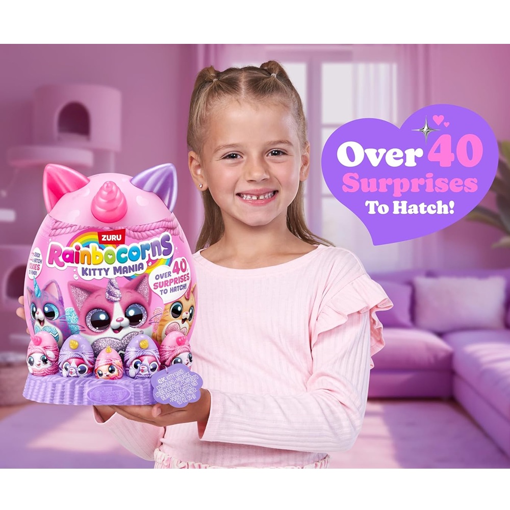 Rainbocorns Kitty Mania Surprise Mania +40 Sorpresas Rainbocorns Kitty Mania Surprise Mania +40 Sorpresas