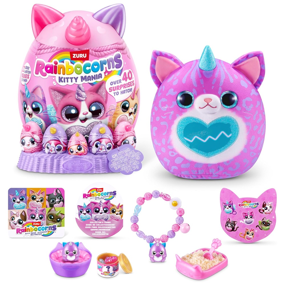 Rainbocorns Kitty Mania Surprise Mania +40 Sorpresas Rainbocorns Kitty Mania Surprise Mania +40 Sorpresas
